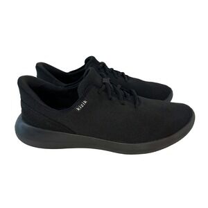 KIZIK Madrid Eco Knit Hands Free Sneakers • Men's 10.5 Wide • Blackout